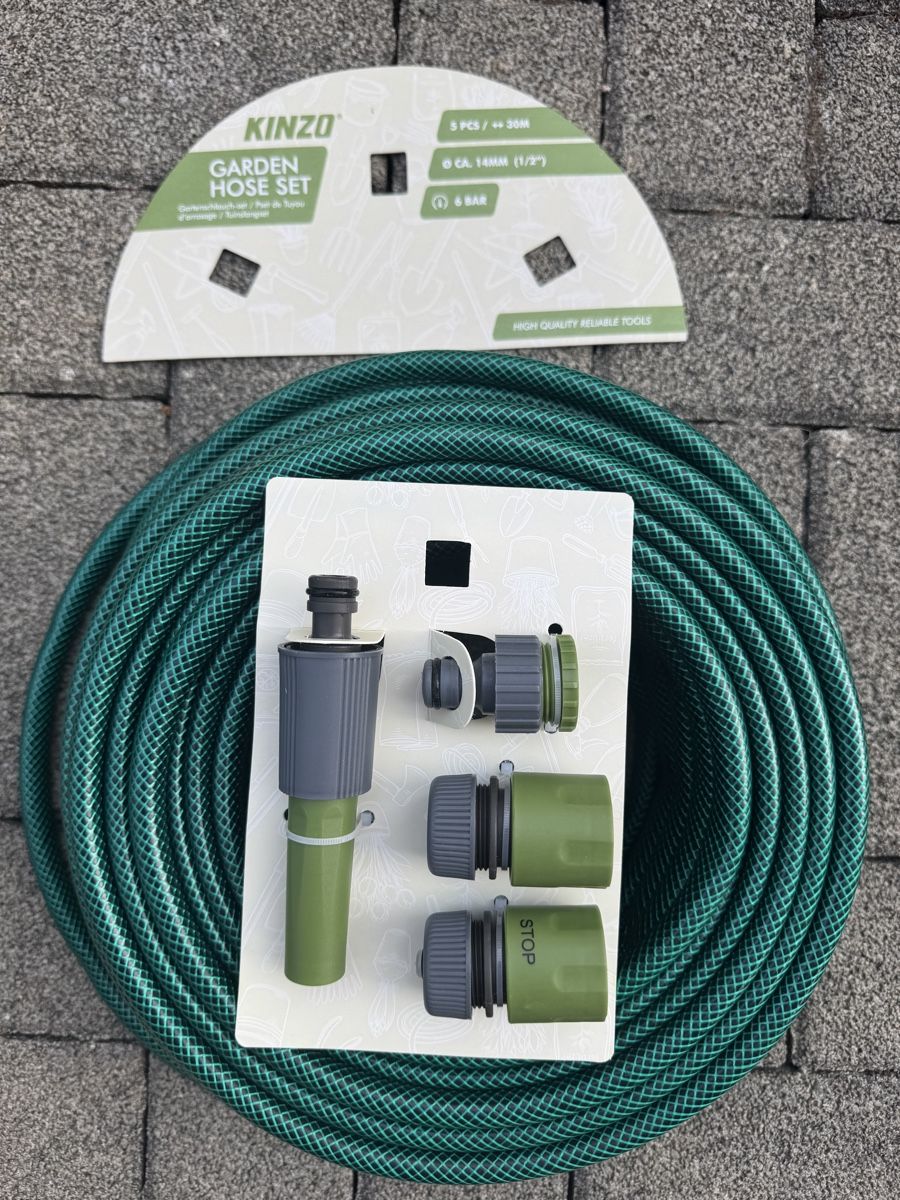 Rohre & Schläuche: Gartenschlauch Set 15m – Neu und originalverpackt aus Lenzburg von Li-Lo