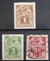 Estland Kat. 33-35 B */gest. 1922