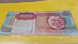 Angola 10.000 Kwanzas Banknote von 1991,
