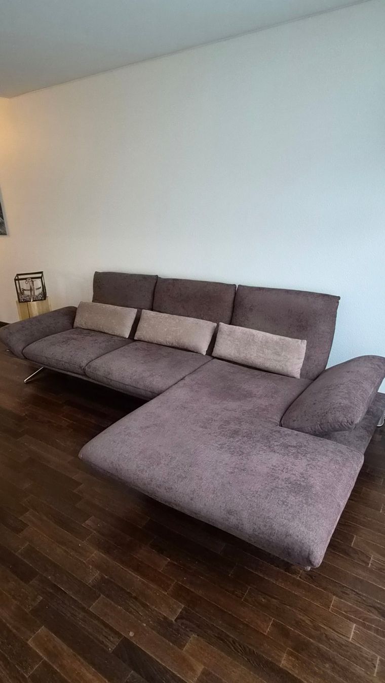 Koinor Sofas: Koinor Sofa Francis mit Longchair in Stoff – Gebraucht aus Wallisellen von rolf7000 2