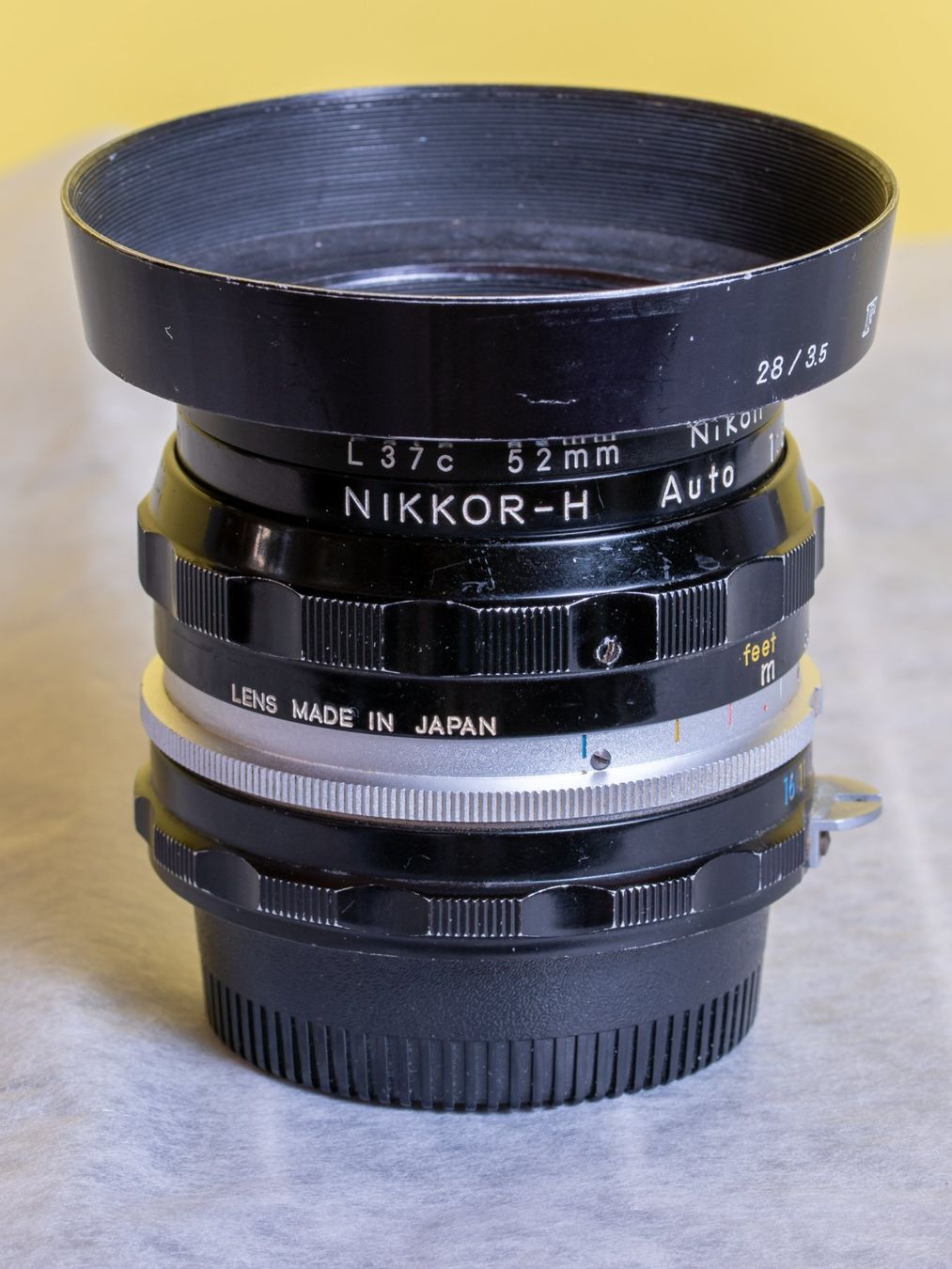 Nikon Obiettivi: Nikon Nikkor 28mm 1:3.5 – Usato da Bubikon venduto da Manarola 3