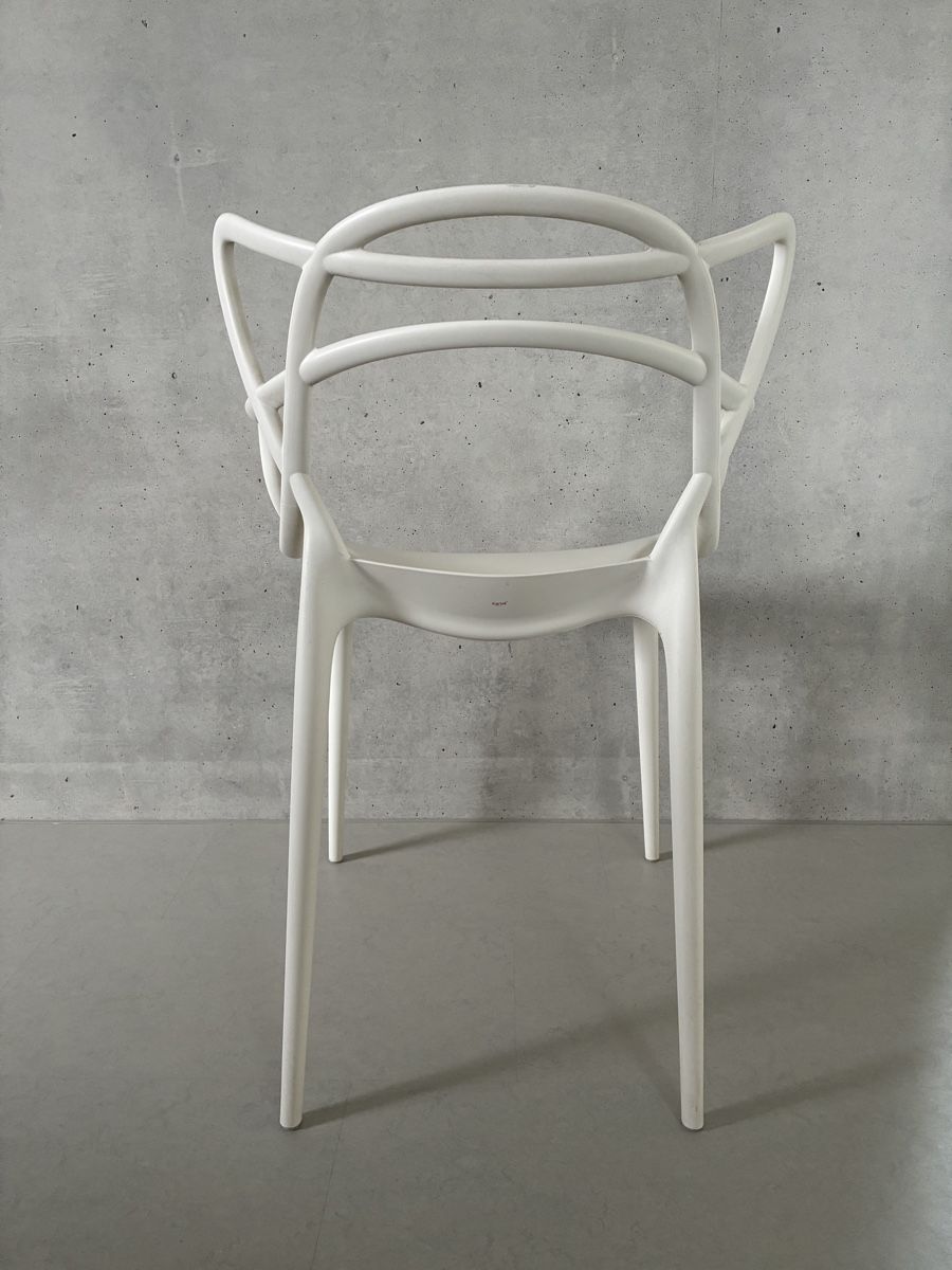 Kartell Chaises: 4x Kartell Stuhl weiss – D'occasion à Courtaman par celien.berthold 2