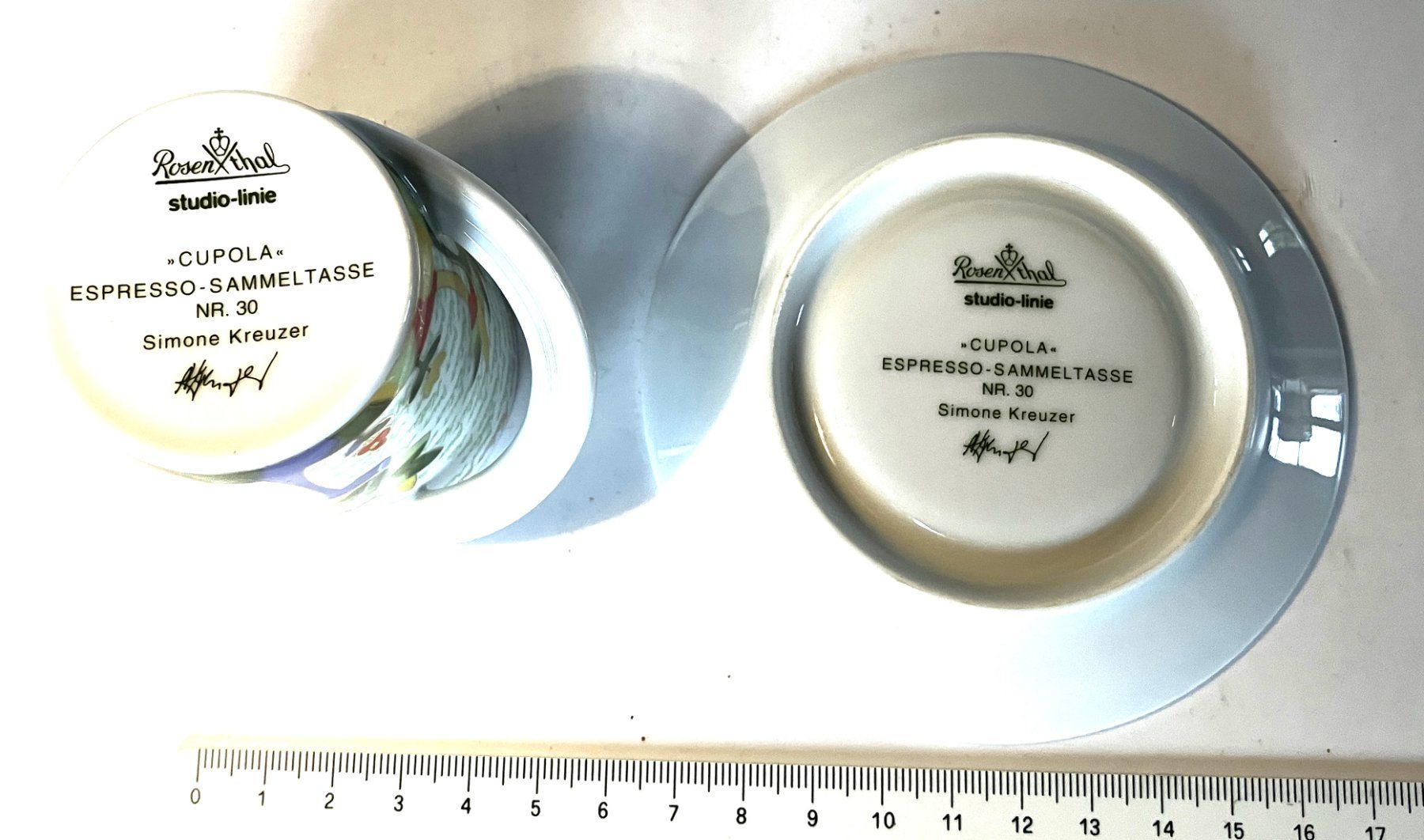Rosenthal Tazze: Rosenthal Cupola Espresso-Sammeltasse #30 – Nuovo (secondo la descrizione) da Zürich venduto da foufou2000 3