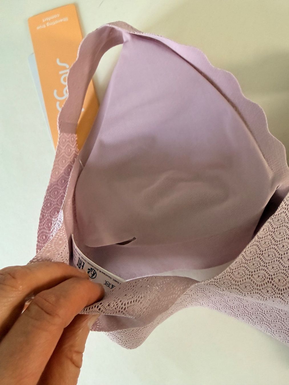 Sloggi Altra biancheria intima: SLOGGI, Bralette ZERO FEEL LACE, Grösse S, Farbe Lila – Nuovo e nell'imballaggio originale da Rudolfstetten venduto da gst_g7xl 5