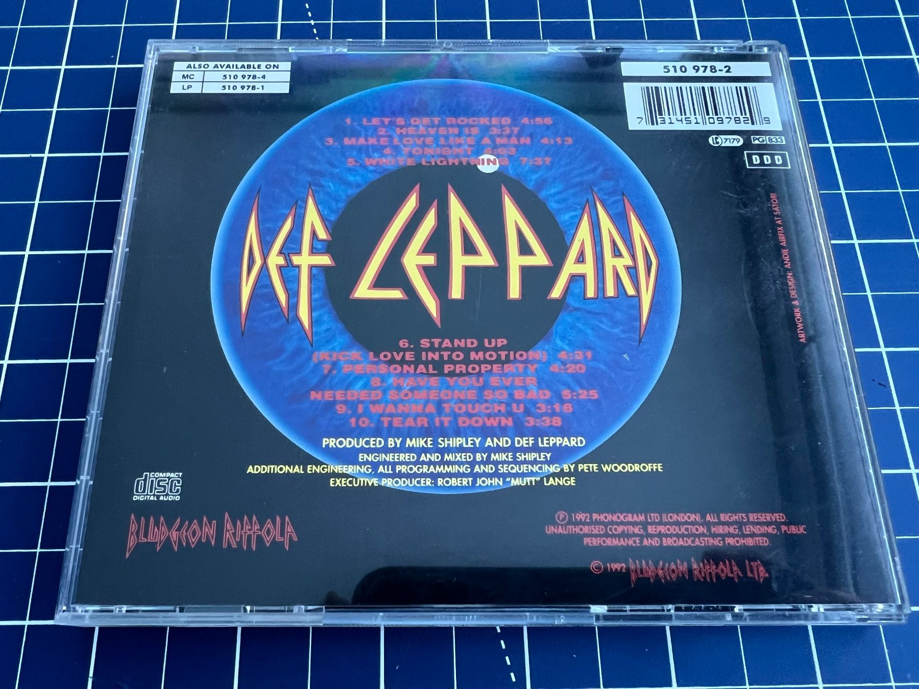 CDs: Def Leppard – Adrenalize – D'occasion à st.gallen par sophiephie 2
