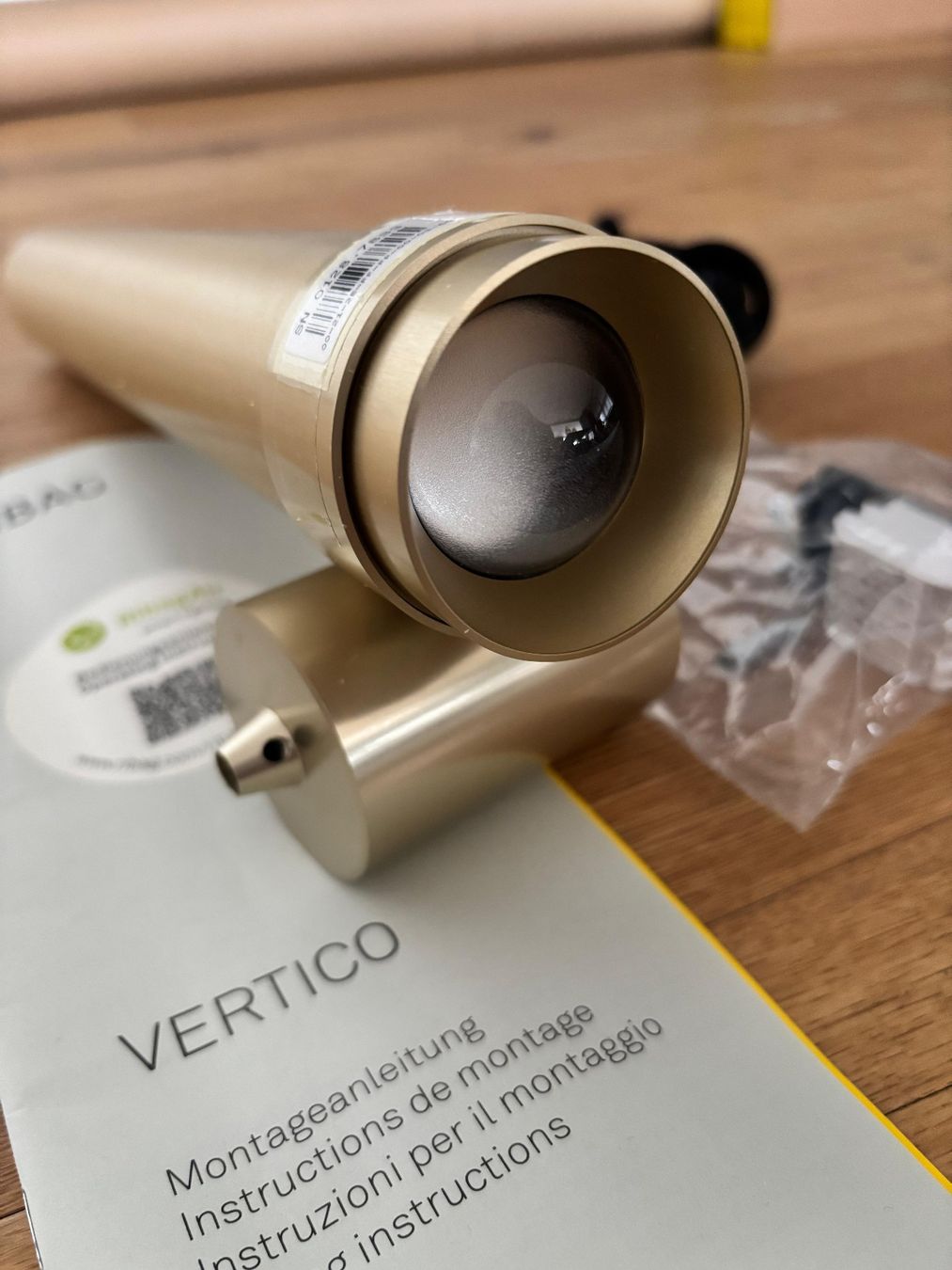 Ribag Lampadari & plafoniere: RIBAG Vertico Pendelleuchte Champagne – Nuovo (secondo la descrizione) da Grenchen venduto da sigi-f. 4