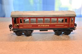 Eisenbahn Wagen  Mitropa Märklin Spur 0 Antik