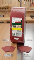 Bosch Schleifbänder Set 75 x 533 mm Körnung 60, 80 und 100