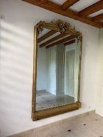 Miroir doré ancien style Louis XV