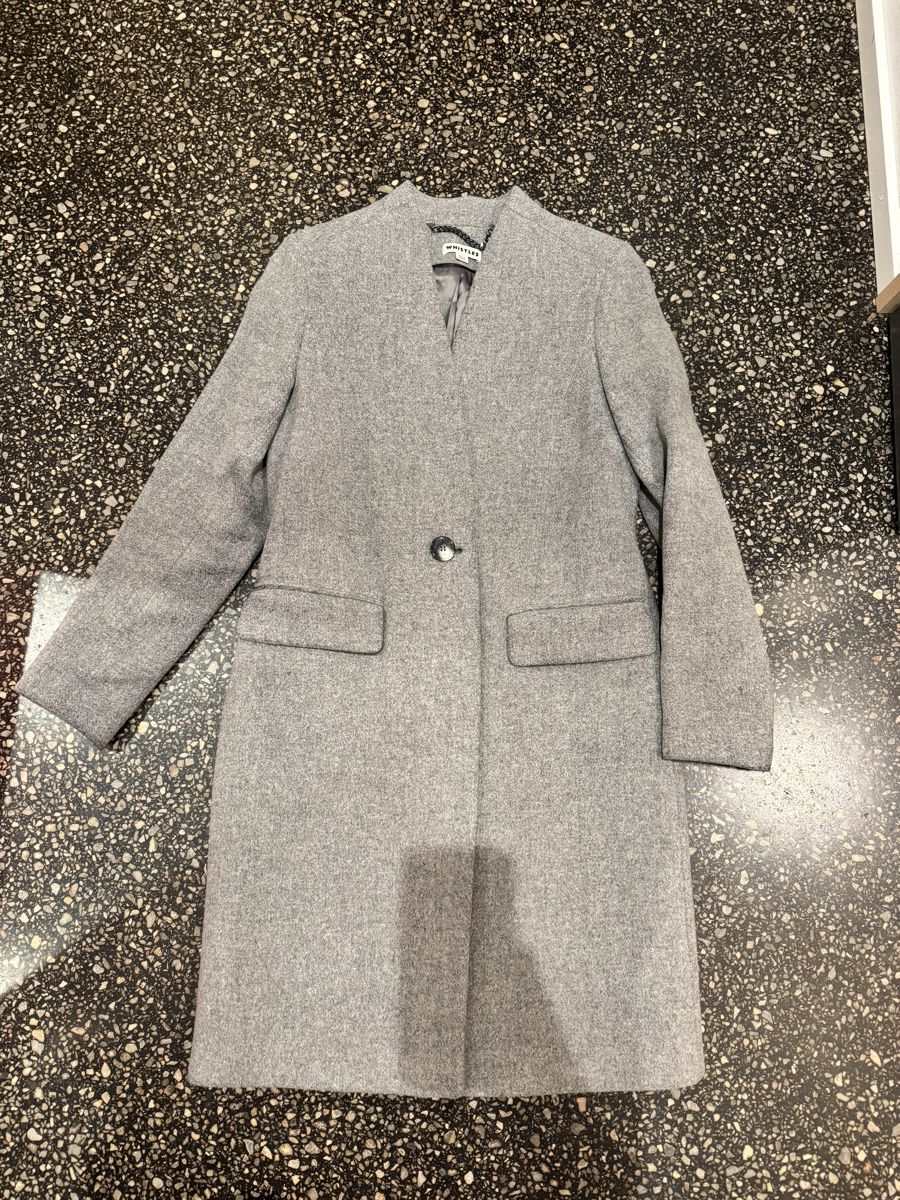 Cappotti: WHISTLES grey wool coat size 36 – Usato da Zürich venduto da gva_r9gs