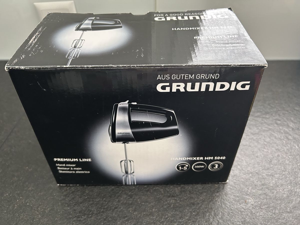 Grundig Küchengeräte: Handmixer GRUNDIG HM 5040 300W – Gebraucht aus Oberriet SG von hey88