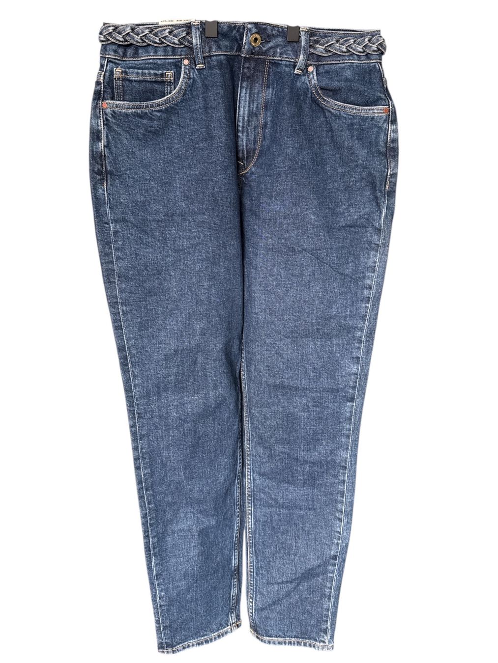 Pepe Jeans Jeans: Pepe Jeans bleu tressé – Nuovo e nell'imballaggio originale da Vuisternens-Romont venduto da gol_xp6p