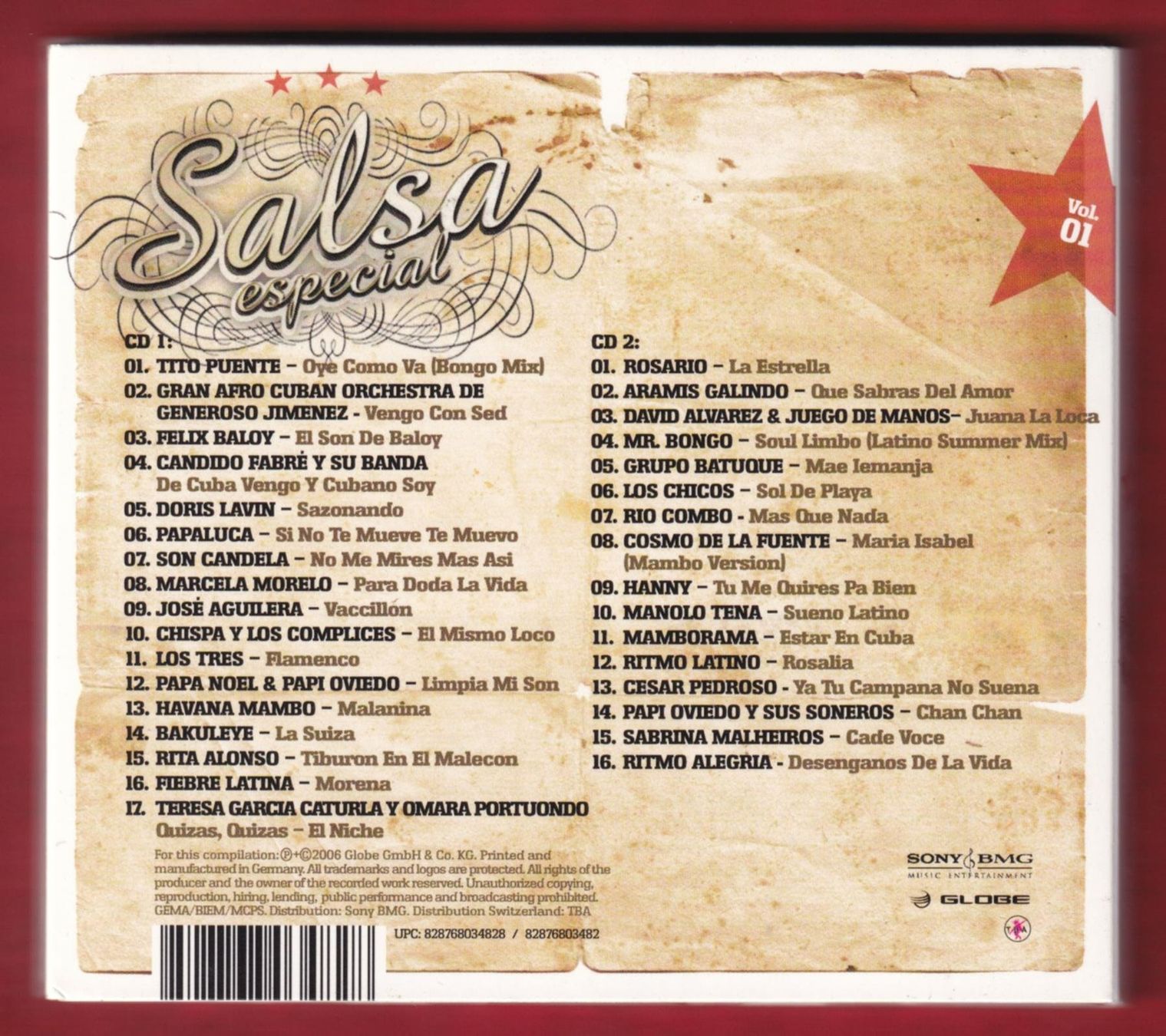 CD: Salsa Especial Vol. 01 - Various (2 CD) – Usato da Zürich venduto da Pfluftl2000 1