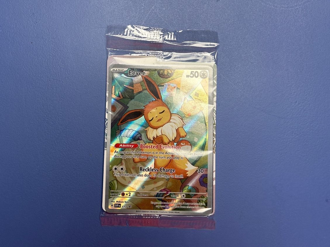 Pokémon Carte collezionabili: Sealed Eevee Ex Promo 173 Prismatic Evolution EN – Usato da Schlieren venduto da happymerchant64