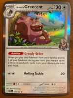 Pokemon Arven's Greedent Holo (Versand gratis)