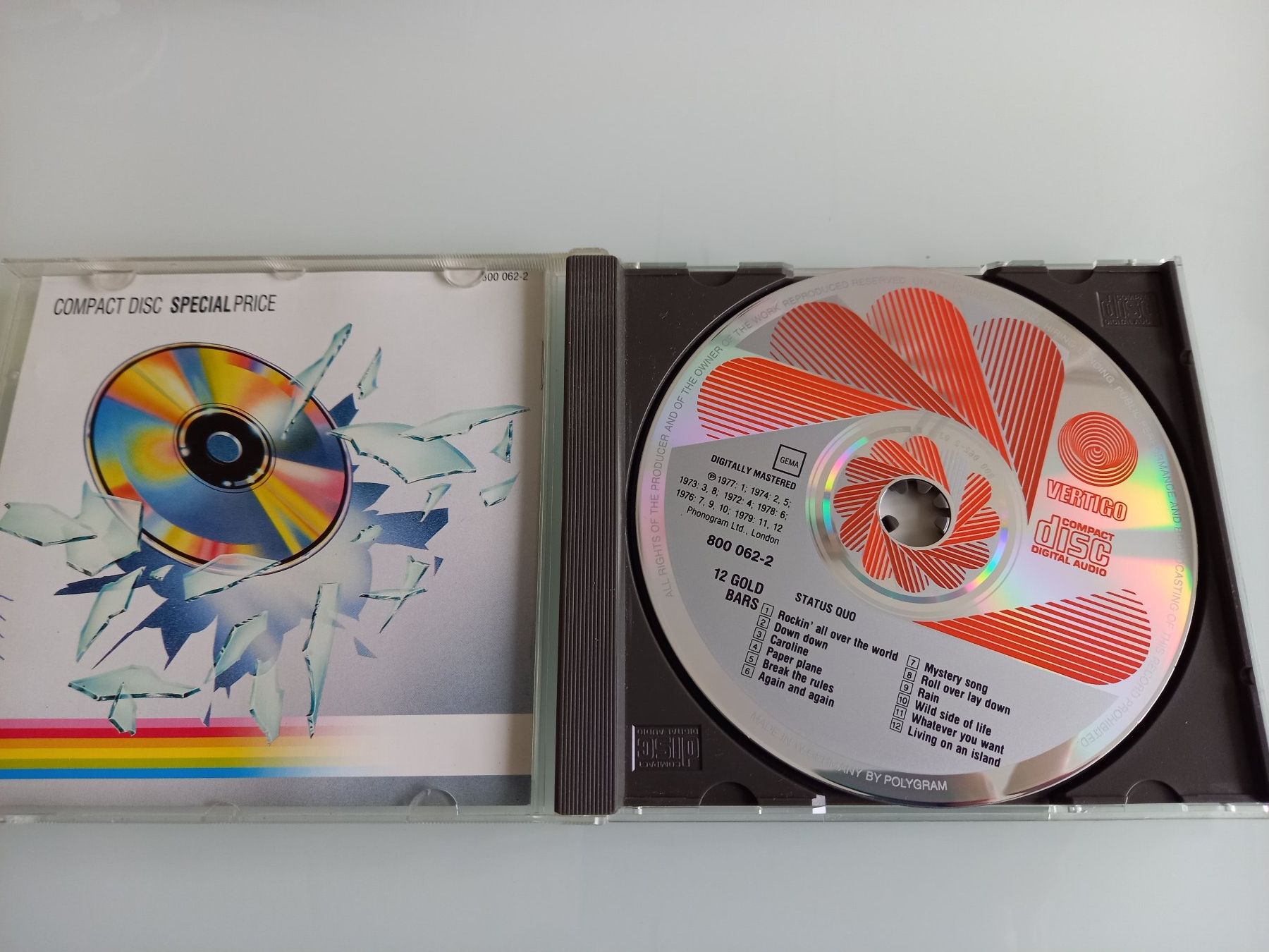 CDs: CD Status Quo - 12 Gold Bars Vol. 1 – Gebraucht aus Unterengstringen von saraman 2