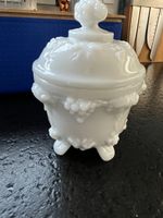 Westmoreland Milchglas Bonboniere Zuckerdose Jugendstil Glas