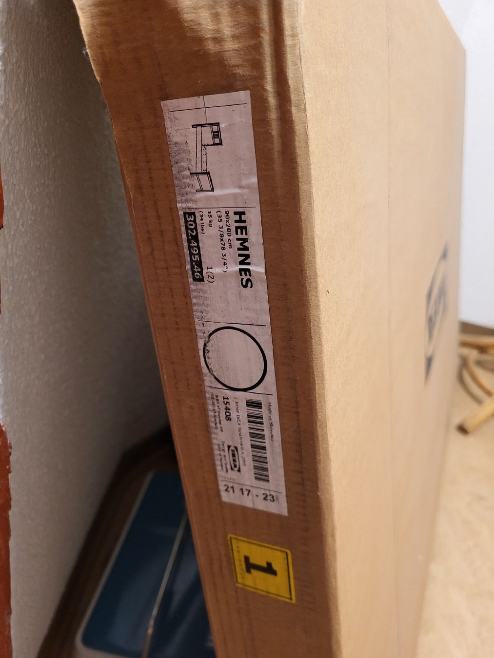 Letti: Bett mit Lattenrost – Nuovo e nell'imballaggio originale da Kleinandelfingen venduto da thomasmerz