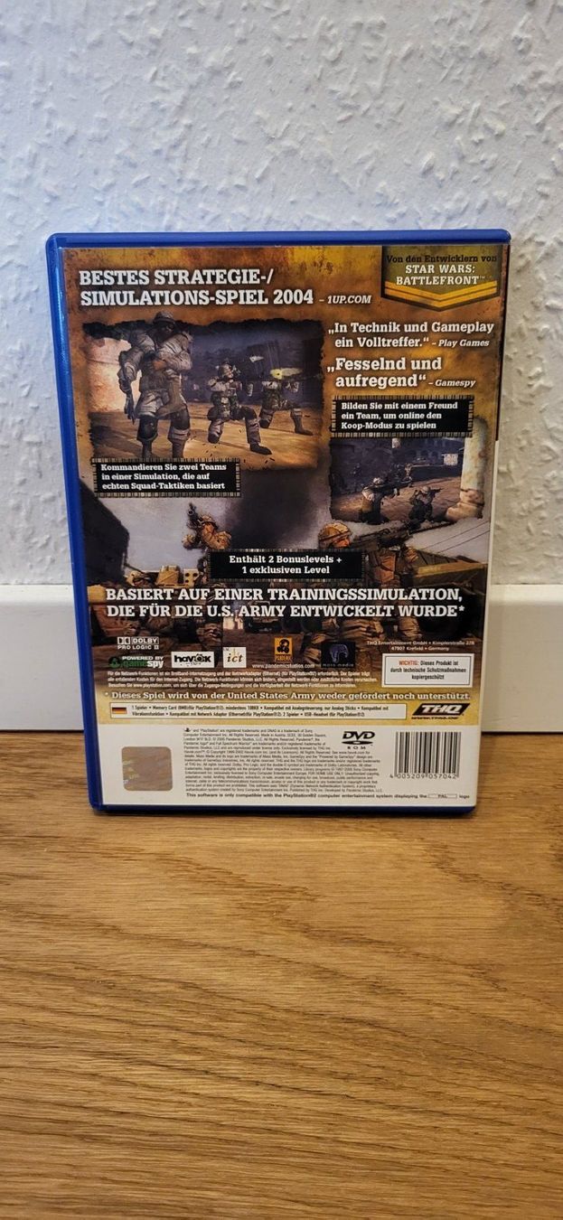 Sony Giochi: PS2 - Full Spectrum Warrior – Usato da Münsingen venduto da Heroism2010 1