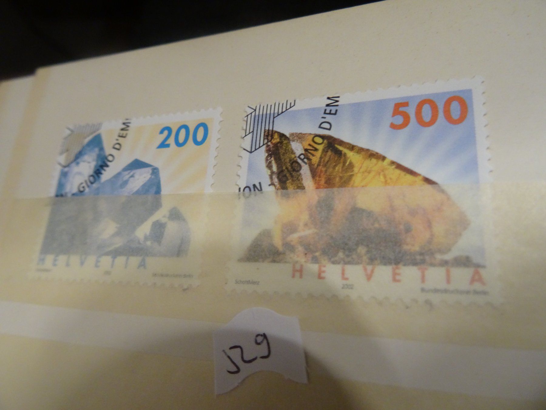 Tous les timbres: 2002 Steine ET-ECK – D'occasion à Olten par pechsisa1
