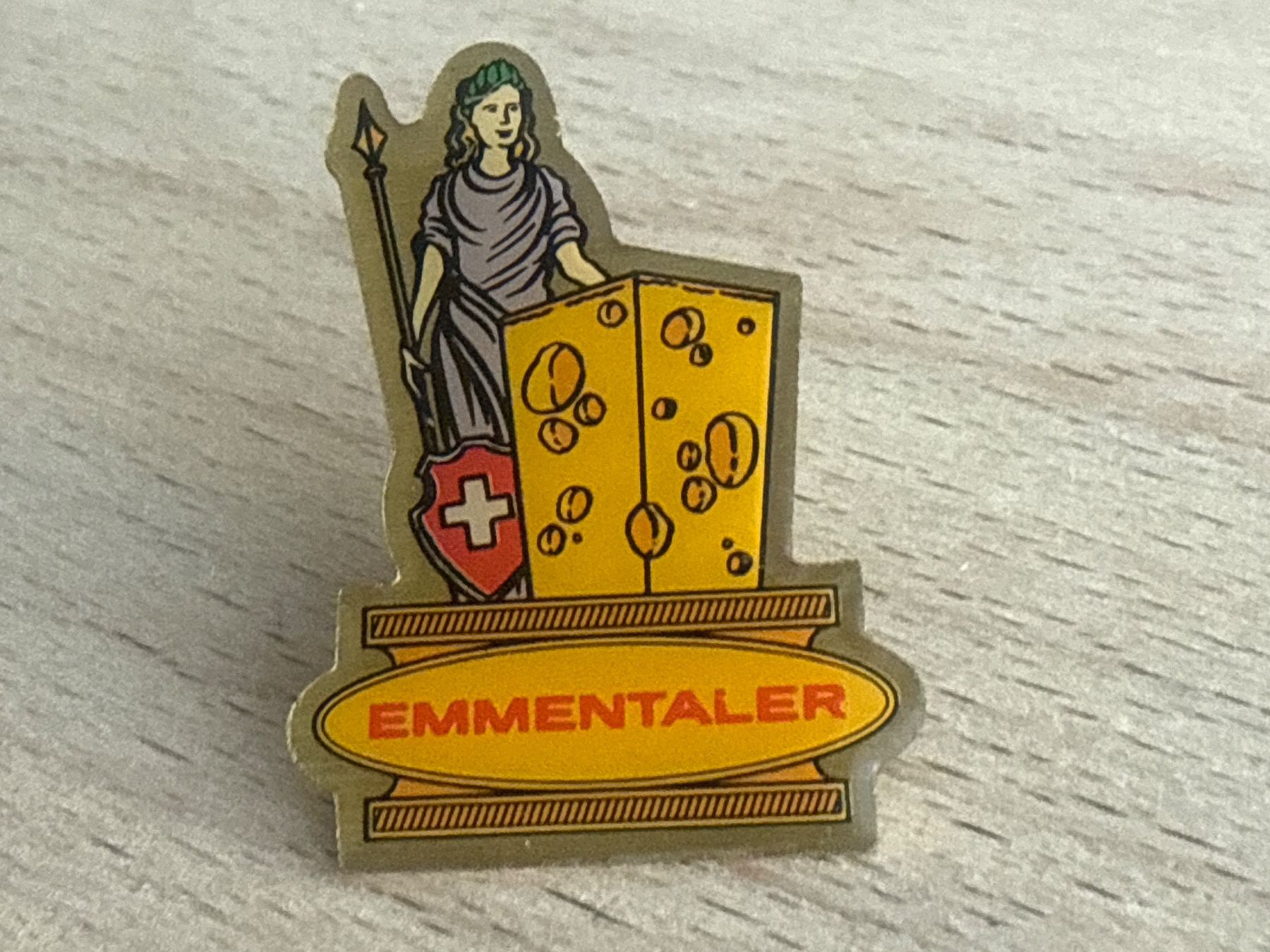 Placchette & Badge: Pin Emmentaler – Usato da Glattbrugg venduto da Schweigmatt
