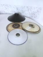 4 antike Lampenschirme
