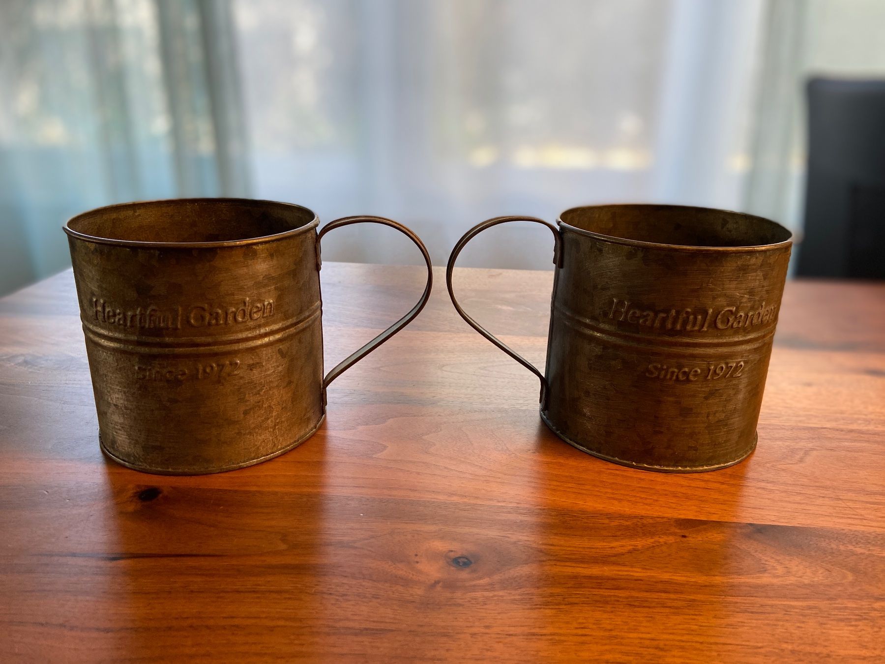 Tazze: Retro Griff Tasse 2 Pcs. Drink Schmiedeeisen Blume Eimer ec. – Nuovo e nell'imballaggio originale da Seon venduto da Aaargauer01 5