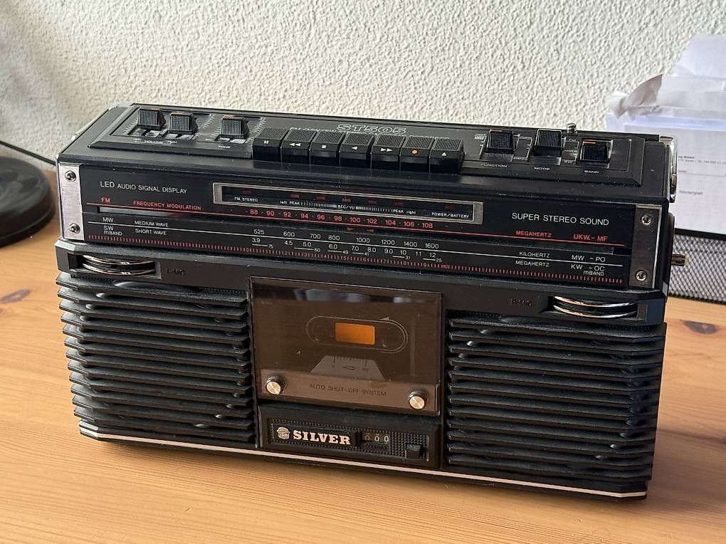 Radio: SILVER ST505 Kassettenradio – Usato da Stadel b. Niederglatt venduto da Jonnybravo
