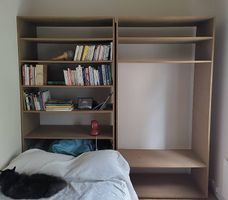 Bibliothèques dé-montables en MDF 