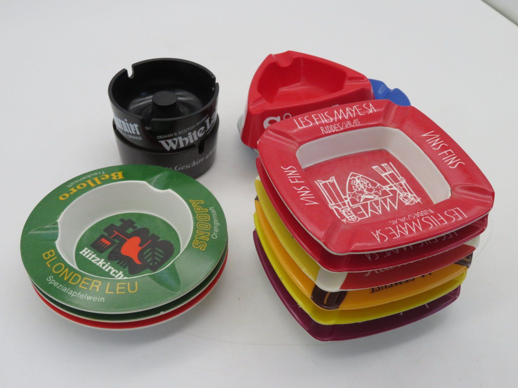 Portacenere: Vintage Aschenbecher-Set – Usato da Reinach BL venduto da WBZ-Flohmarkt 8