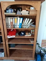 Bibliothèque en Pin naturel