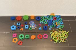 Geomag Magnetbausteine Set diverse Teile gebraucht