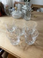 SAINT LOUIS - Lot de cinq verres "Massenet" en cristal