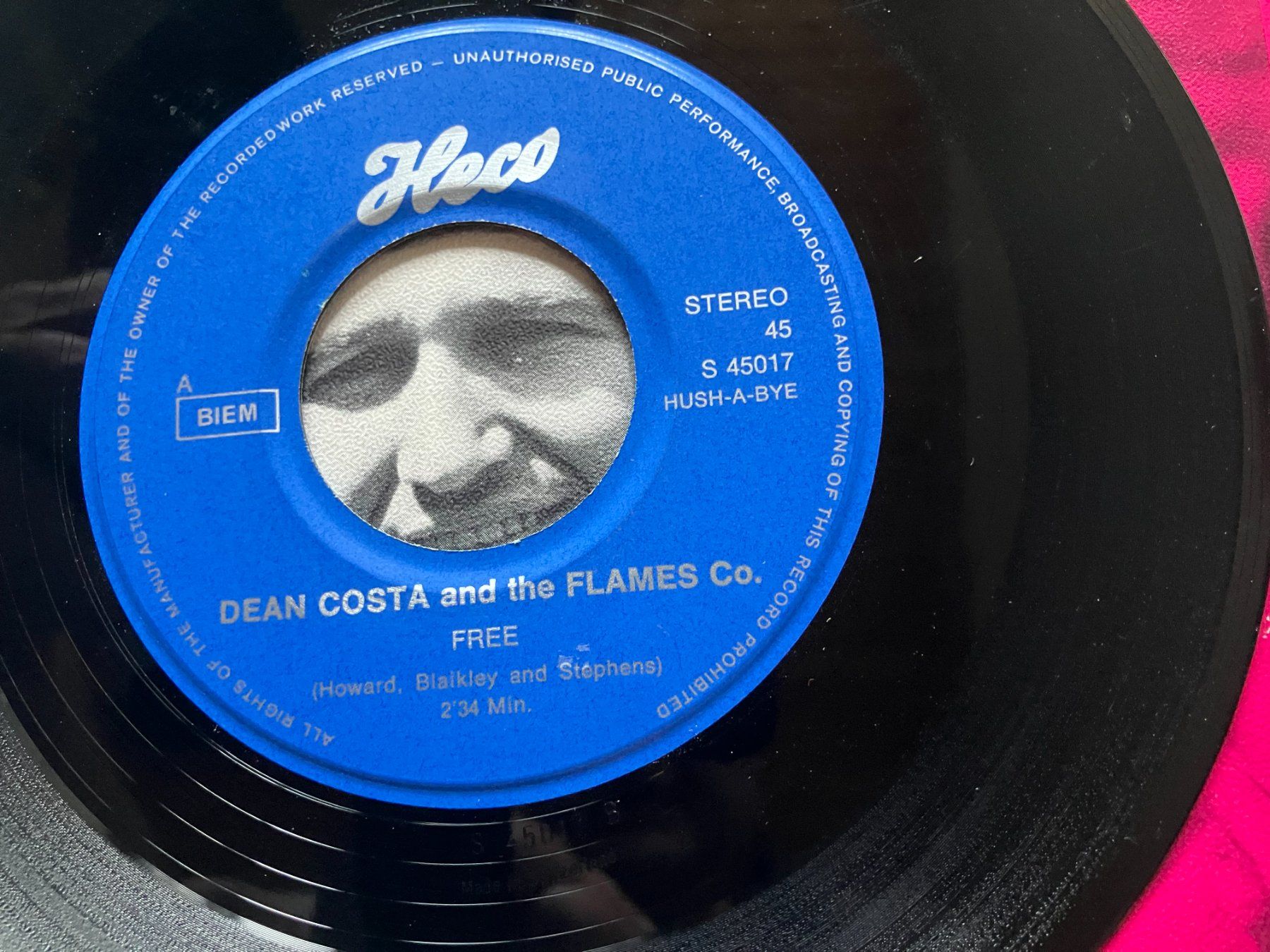 Schallplatten: Dean Costa And The Flames Co. – Gebraucht aus Aarwangen von Jukebox3 4