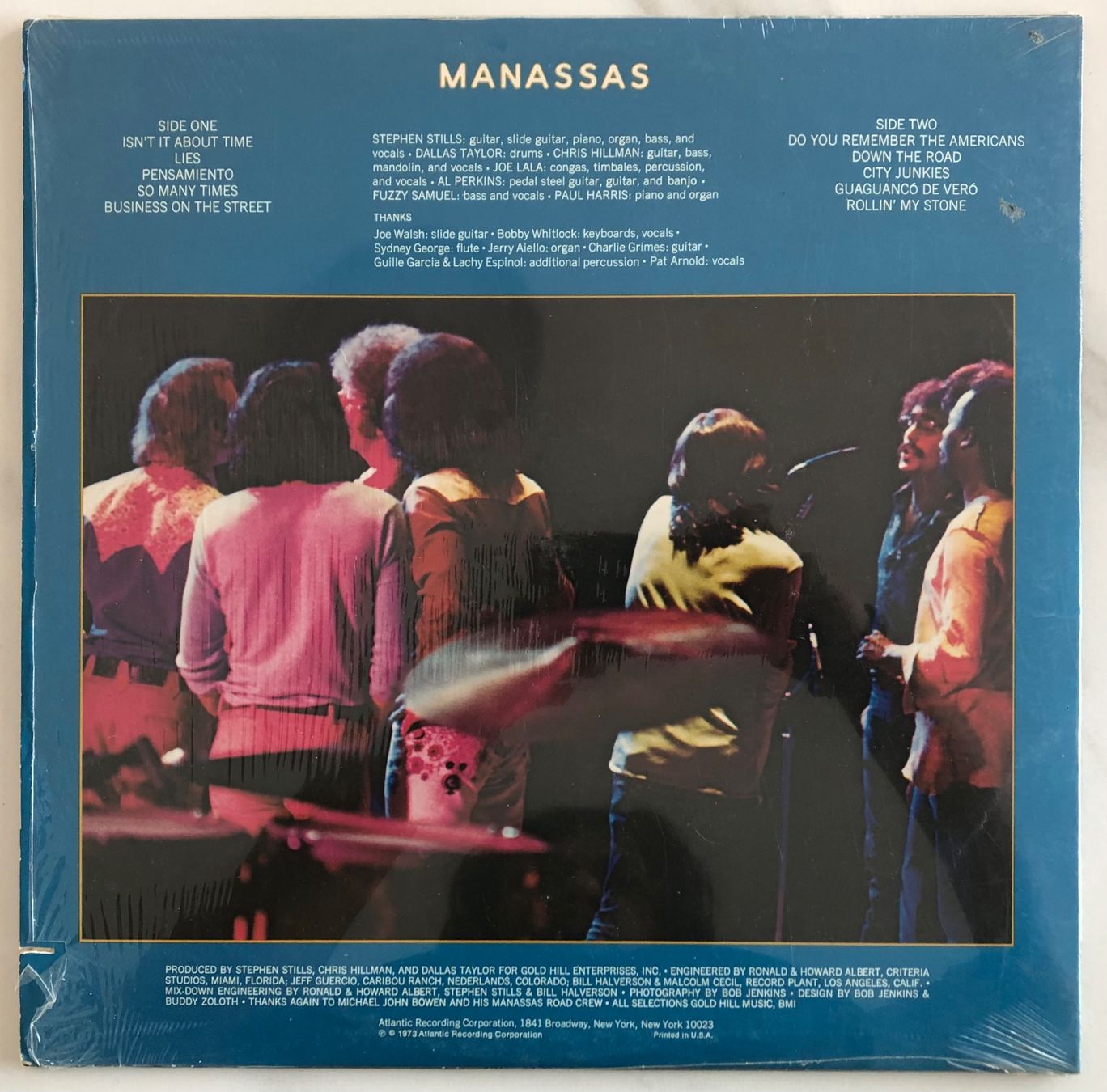 Dischi in vinile: STEPHEN STILLS / MANASSAS - DOWN THE ROAD – Usato da Poliez-Pittet venduto da Newtown-Records 1