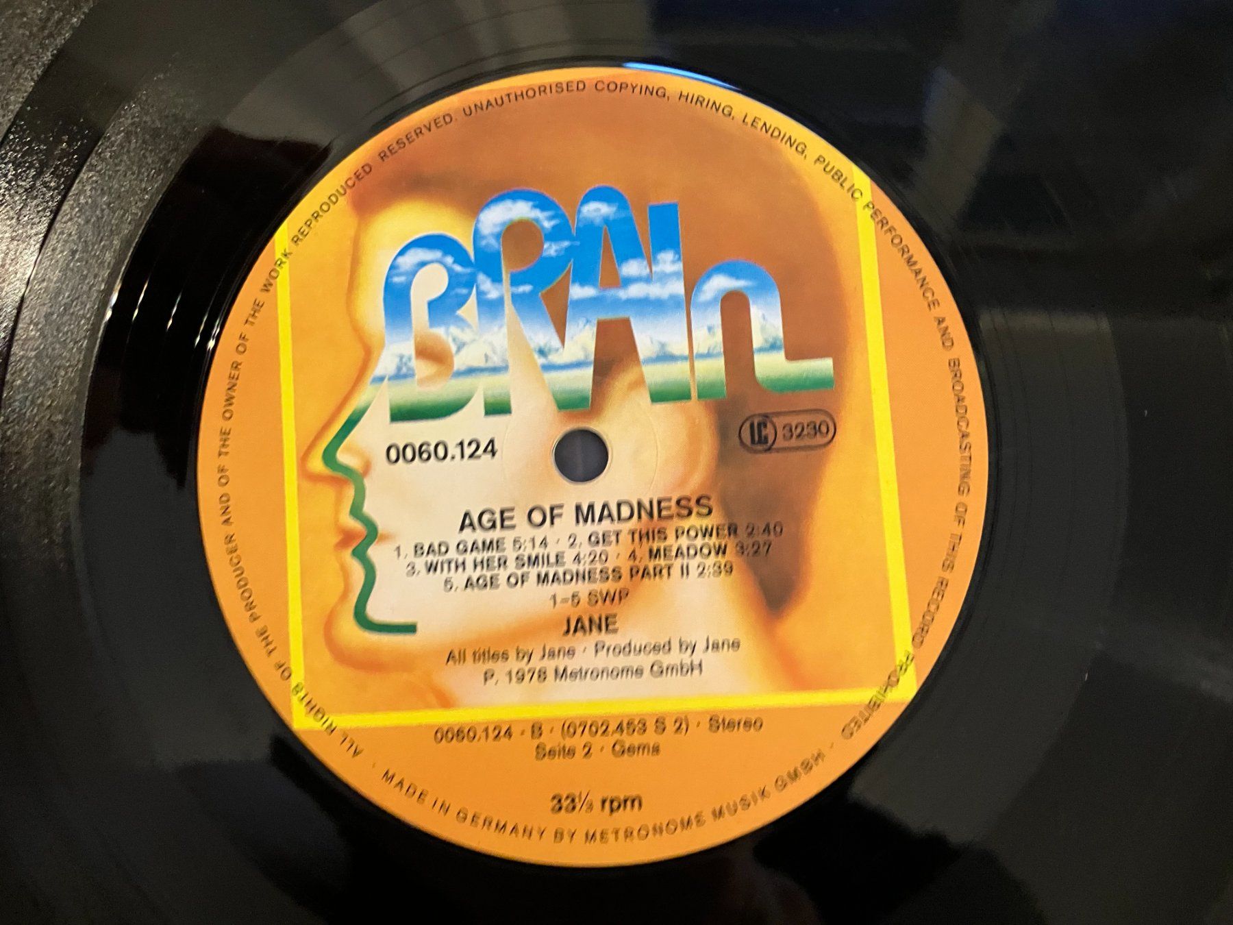 Schallplatten: Jane – Gebraucht aus Aarwangen von Jukebox3 8