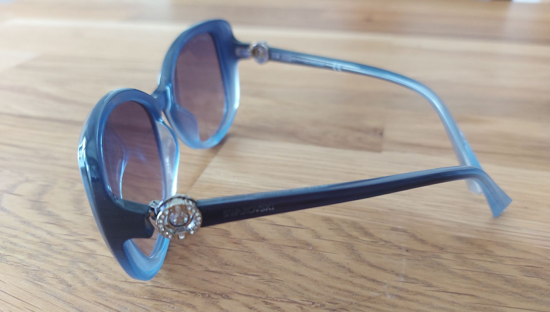 Swarovski Occhiali & Lenti: Sonnenbrille, Swarowski, blau – Usato da Oberengstringen venduto da PaolaDe 2