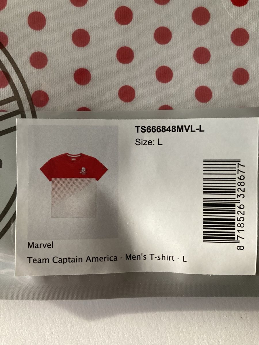 T-Shirts: T Shirt Team Captain America – Neu und originalverpackt aus Rupperswil von sige82 1