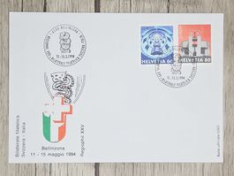 CL09 Enveloppe + Timbre Suisse 1994