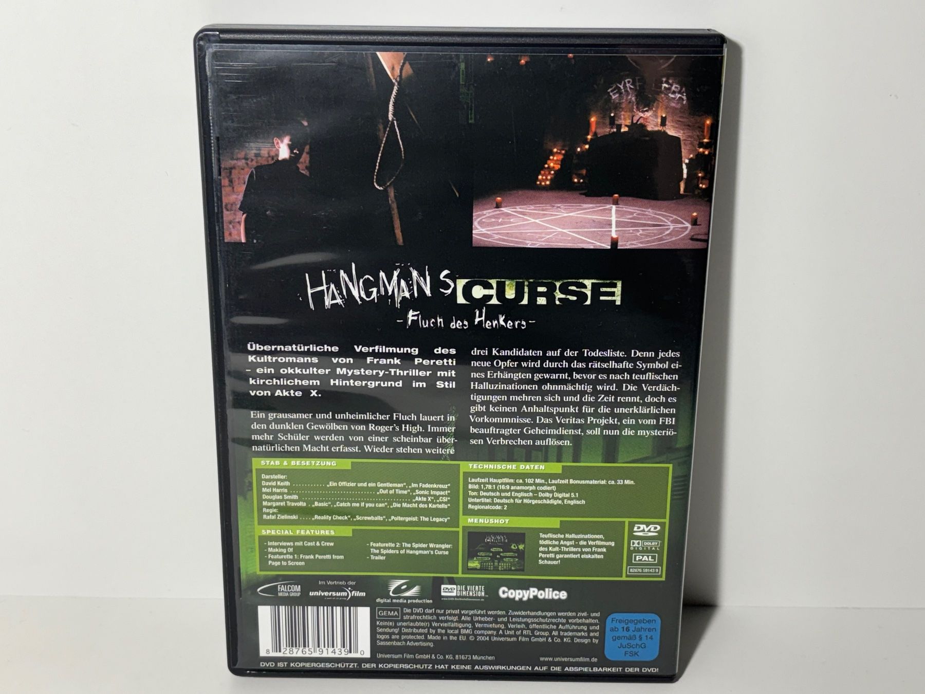 Tutti i DVDs: Hangman's curse DVD – Usato da Wilderswil venduto da Sstriker 1