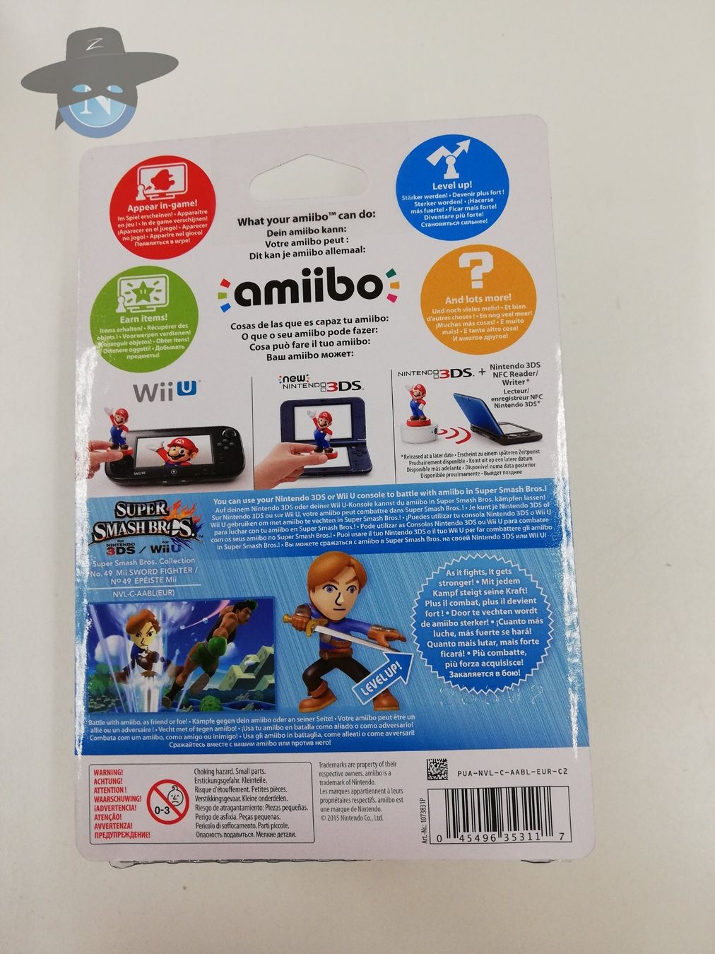 Nintendo Figuren: Mii Sword Fighter   /    Amiibo No. 49   / NEU – Neu (gemäss Beschreibung) aus St. Gallen von zorro_dc 2