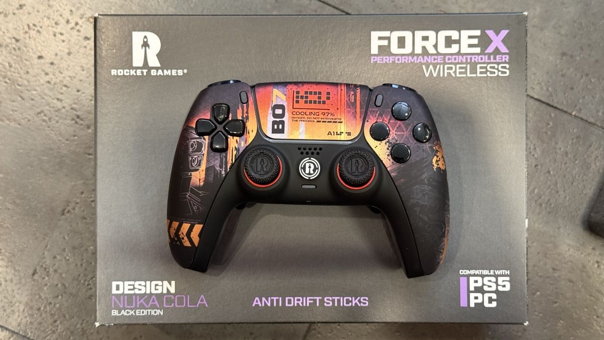 Rocket Games Controller: Rocket Games Force X Wireless Controller, Nuka Cola Black – Neu (gemäss Beschreibung) aus Grub SG von Crispin1990