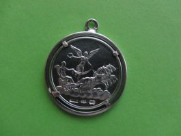 Vintag  Anhänger Giampaoli 925 Silber mit sternzeichen Waage