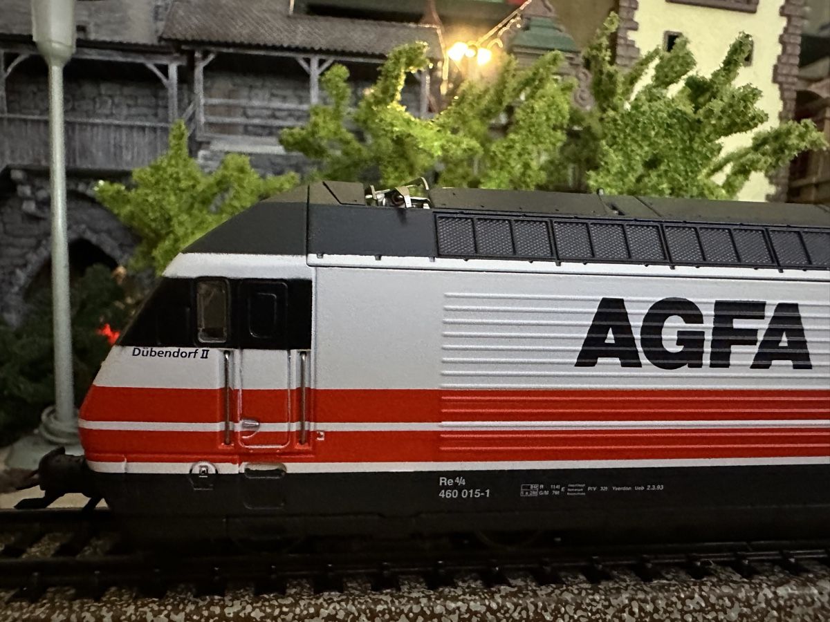 Märklin Trains électriques: Märklin 83463 SBB Re 460 Agfa digital – D'occasion à Lupsingen par New-Haven 1