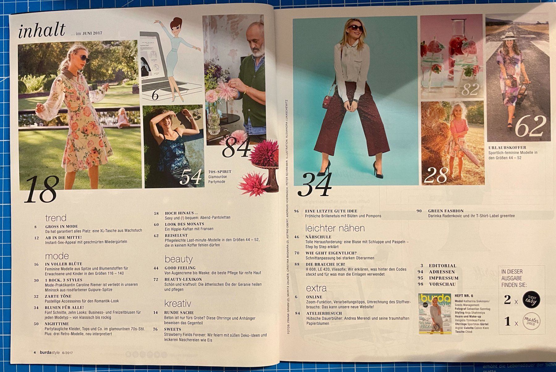 Cartamodelli: Burda Style 06/2017 – Usato da Neuendorf venduto da Knopfi 1