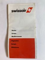 swissair Flugrouten Europa, Mittelmeer