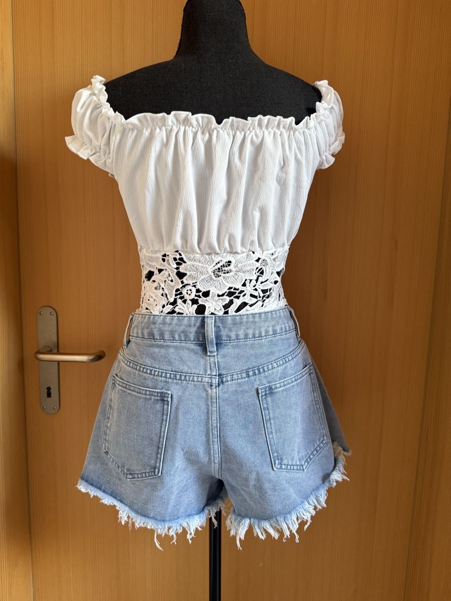 Top: Boho Spitzentop – Nuovo (secondo la descrizione) da Sigriswil venduto da ck56 2
