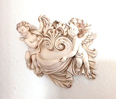 Weihwassergeschirr mit Engel-Putten