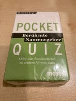 Pocket Quiz - Berühmte Namensgeber