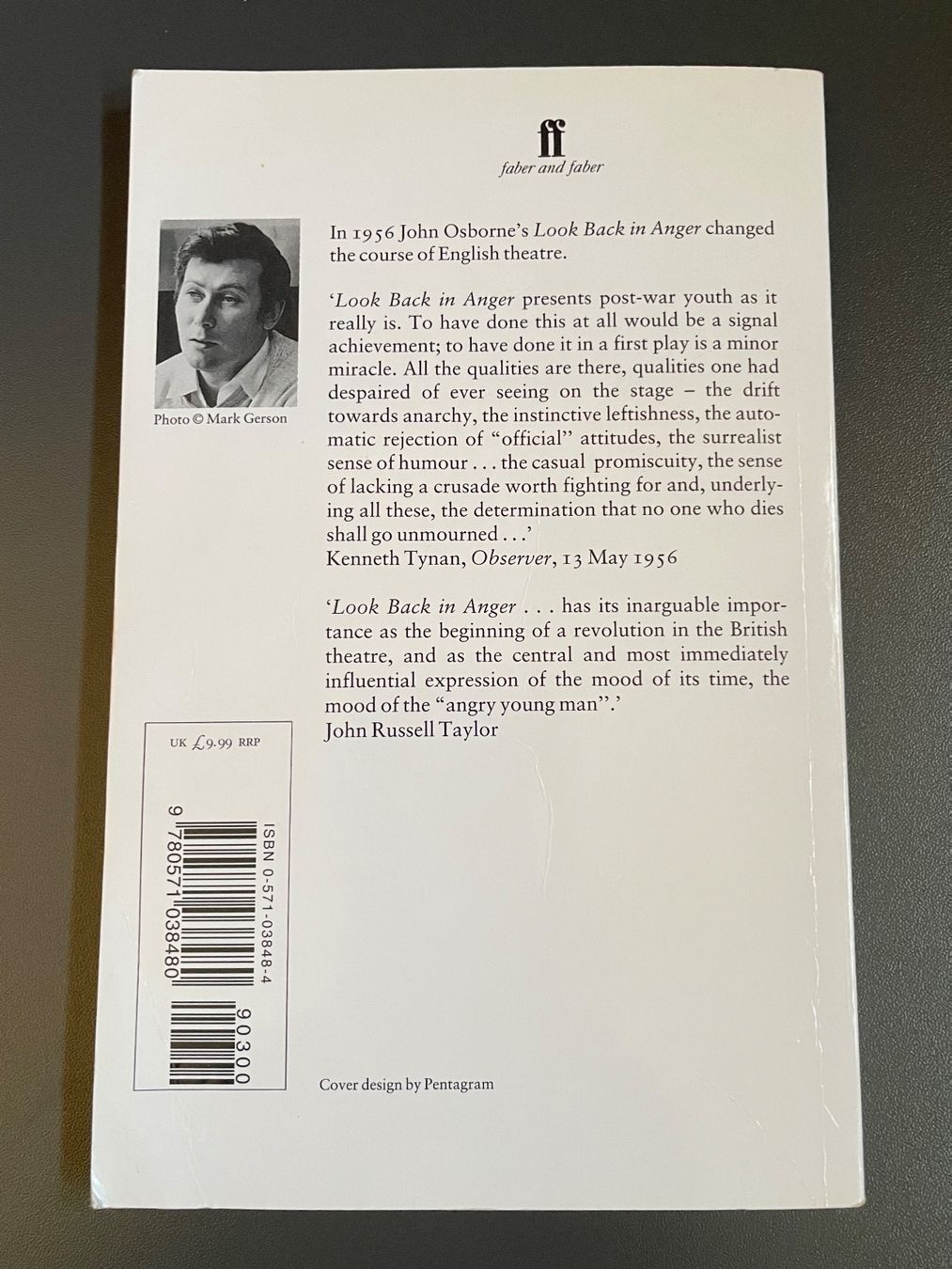Libri: Look Back in Anger  John Osborne – Usato da Chamoson venduto da daleva0204 1